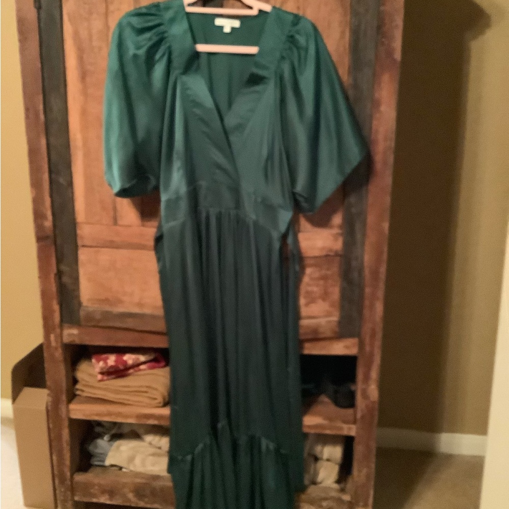 Baltic Born Deep Green Maxi Dress